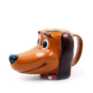 🐶 Slinky Pup 3D Ceramic Mug – 400ml